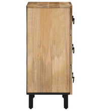 Beistellschrank 60x33x75 cm Massivholz Mango