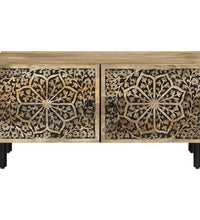 Couchtisch 80x50x40 cm Massivholz Mango