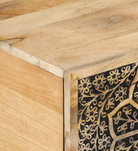 Couchtisch 80x50x40 cm Massivholz Mango