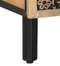 Couchtisch 80x50x40 cm Massivholz Mango