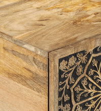 Couchtisch 100x54x40 cm Massivholz Mango