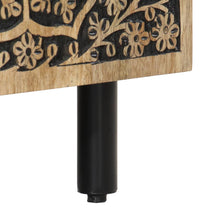 Couchtisch 100x54x40 cm Massivholz Mango