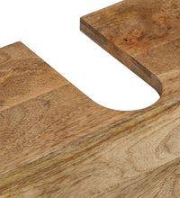 Waschbeckenunterschrank 62x33x58 cm Massivholz Mango