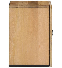 Bad-Wandschrank 38x33x48 cm Massivholz Mango