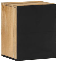 Bad-Wandschrank 38x33x48 cm Massivholz Mango