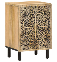 Badschrank 38x33x58 cm Massivholz Mango