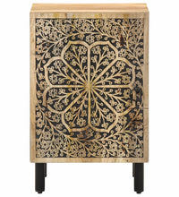 Badschrank 38x33x58 cm Massivholz Mango
