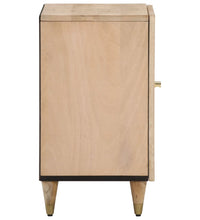 Badschrank 38x33x58 cm Massivholz Mango