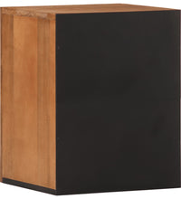 Bad-Wandschrank 38x33x48 cm Massivholz Mango