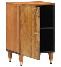 Badschrank 38x33x58 cm Massivholz Mango