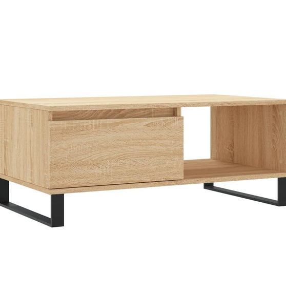 Couchtisch Sonoma-Eiche 90x50x36,5 cm Holzwerkstoff