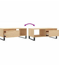 Couchtisch Sonoma-Eiche 90x50x36,5 cm Holzwerkstoff