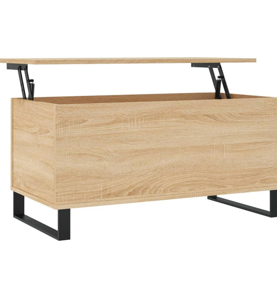 Couchtisch Sonoma-Eiche 90x44,5x45 cm Holzwerkstoff