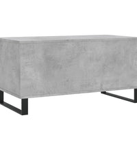 Couchtisch Betongrau 90x44,5x45 cm Holzwerkstoff