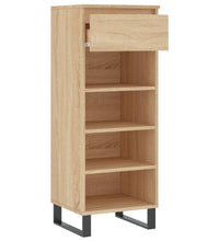 Schuhschrank Sonoma-Eiche 40x36x105 cm Holzwerkstoff