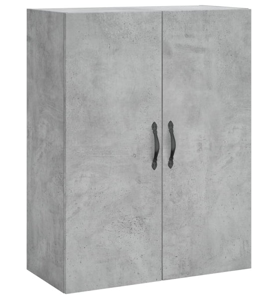 Wandschrank Betongrau 69,5x34x90 cm Holzwerkstoff