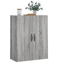 Wandschrank Grau Sonoma 69,5x34x90 cm Holzwerkstoff