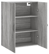 Wandschrank Grau Sonoma 69,5x34x90 cm Holzwerkstoff