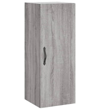 Wandschrank Grau Sonoma 34,5x34x90 cm Holzwerkstoff