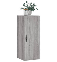 Wandschrank Grau Sonoma 34,5x34x90 cm Holzwerkstoff