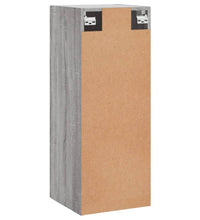 Wandschrank Grau Sonoma 34,5x34x90 cm Holzwerkstoff