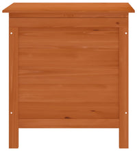 Gartentruhe Braun 50x49x56,5 cm Massivholz Tanne