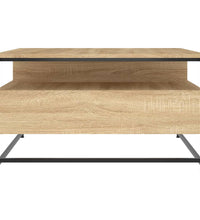 Couchtisch Sonoma-Eiche 80x80x45 cm Holzwerkstoff