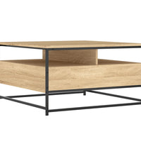 Couchtisch Sonoma-Eiche 80x80x45 cm Holzwerkstoff