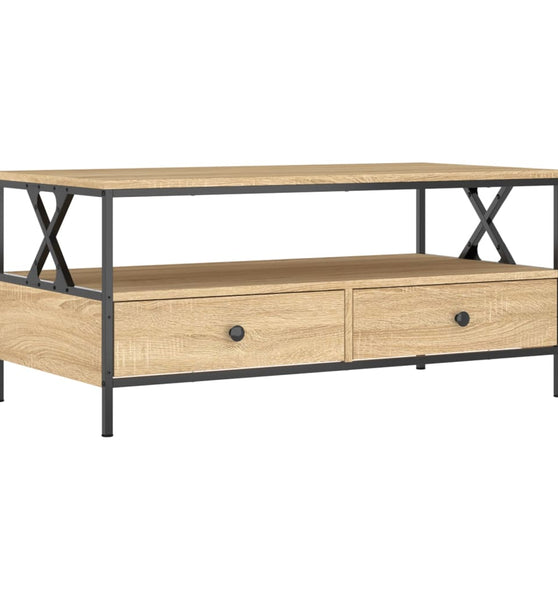 Couchtisch Sonoma-Eiche 100x51x45 cm Holzwerkstoff