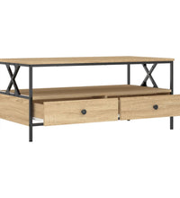 Couchtisch Sonoma-Eiche 100x51x45 cm Holzwerkstoff