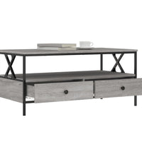 Couchtisch Grau Sonoma 100x51x45 cm Holzwerkstoff