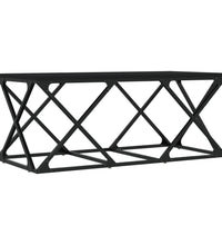 Couchtisch Schwarz 100x49x40 cm Holzwerkstoff