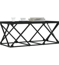 Couchtisch Schwarz 100x49x40 cm Holzwerkstoff