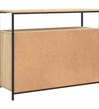 Sideboard Sonoma-Eiche 100x35x80 cm Holzwerkstoff