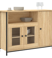 Sideboard Sonoma-Eiche 100x35x75 cm Holzwerkstoff