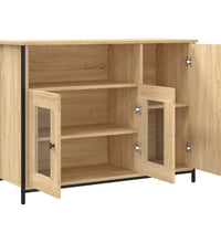 Sideboard Sonoma-Eiche 100x35x75 cm Holzwerkstoff