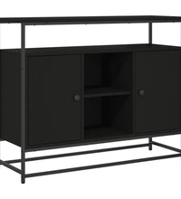 Sideboard Schwarz 100x35x80 cm Holzwerkstoff