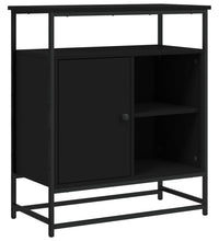 Sideboard Schwarz 69x35x80 cm Holzwerkstoff