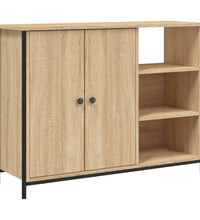 Sideboard Sonoma-Eiche 100x33x75 cm Holzwerkstoff