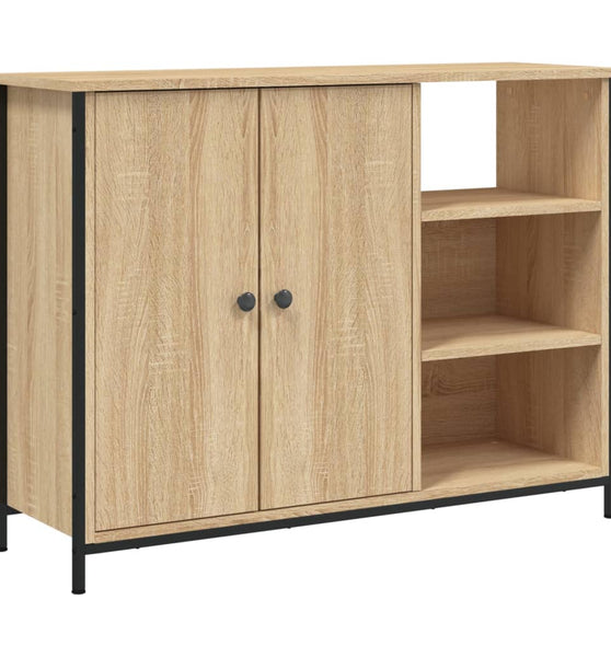 Sideboard Sonoma-Eiche 100x33x75 cm Holzwerkstoff