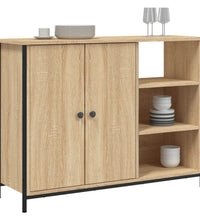 Sideboard Sonoma-Eiche 100x33x75 cm Holzwerkstoff