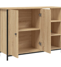 Sideboard Sonoma-Eiche 100x33x75 cm Holzwerkstoff