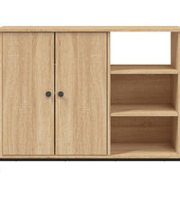 Sideboard Sonoma-Eiche 100x33x75 cm Holzwerkstoff