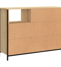 Sideboard Sonoma-Eiche 100x33x75 cm Holzwerkstoff