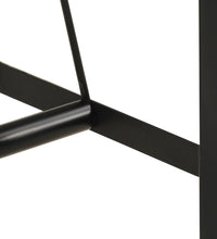 Bartisch 55x55x107 cm Massivholz Akazie und Eisen