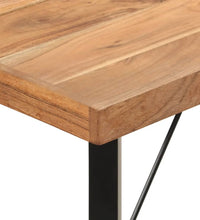 Bartisch 180x70x107 cm Massivholz Akazie und Eisen