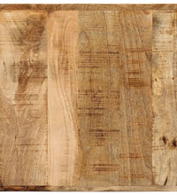 Bartisch 55x55x107 cm Massivholz Mango und Eisen