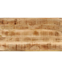 Bartisch 110x55x107 cm Massivholz Mango und Eisen