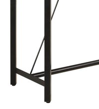 Bartisch 110x55x107 cm Massivholz Mango und Eisen