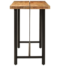 Bartisch 180x70x107 cm Massivholz Mango und Eisen